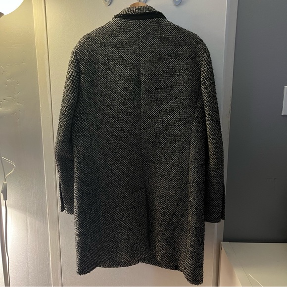 Zara Men’s Coat (Salt & Pepper) - Picture 3 of 4